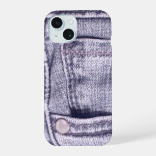 Poche de jeans bleu, tissu, coutures, rivet