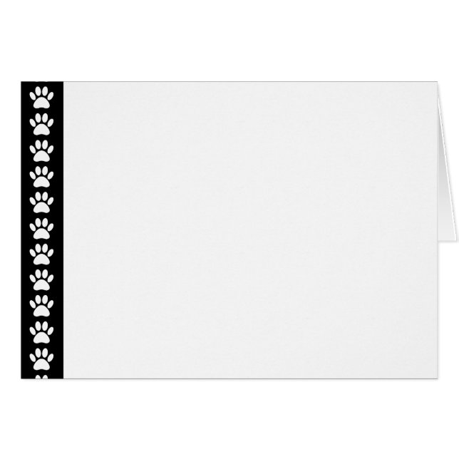 Poches De Chien Sur Bande Noire (Devant horizontal)