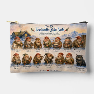 Pochette À Accessoires 13 lutins islandais de Noël en Islande
