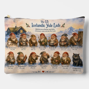 Pochette À Accessoires 13 lutins islandais de Noël en Islande