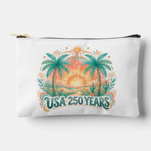 Pochette À Accessoires 250e anniversaire d'Amérique USA Palm Beach