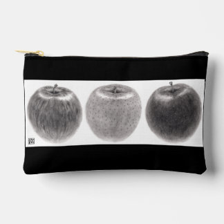 POCHETTE À ACCESSOIRES 3個のりんご 横