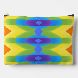 Pochette À Accessoires Accessoire Pouch Design motif classique géométriqu