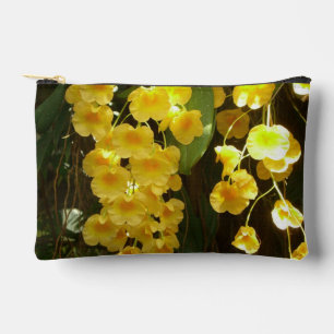 Pochette À Accessoires Accrocher les orchidées jaunes Fleurs tropicales