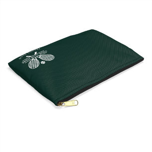 Pochette À Accessoires Ajouter Votre Nom Club Raquettes De Tennis Motif P