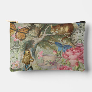Pochette À Accessoires Alice Cheshire Chat Wonderland Tree Garden