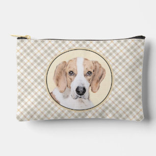 Pochette À Accessoires American Foxhound Red Walker mignonne Peinture Chi