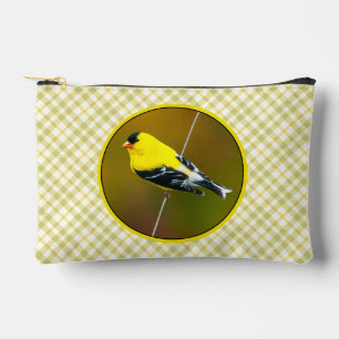 Pochette À Accessoires American Goldfinch Songbird Photo originale
