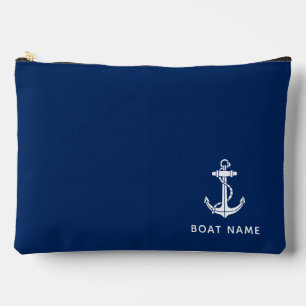 Pochette À Accessoires Ancre nautique moderne croisière sur mesure