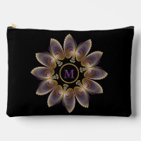 Ange Abstraite ailes Mandala Monogramme fractal