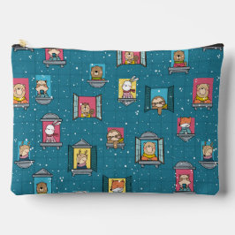 Pochette À Accessoires Animaux À La Fenêtre