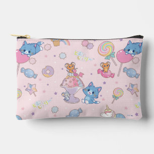 Pochette À Accessoires Anime Tom, Jerry et Tuffy Candyland Motif