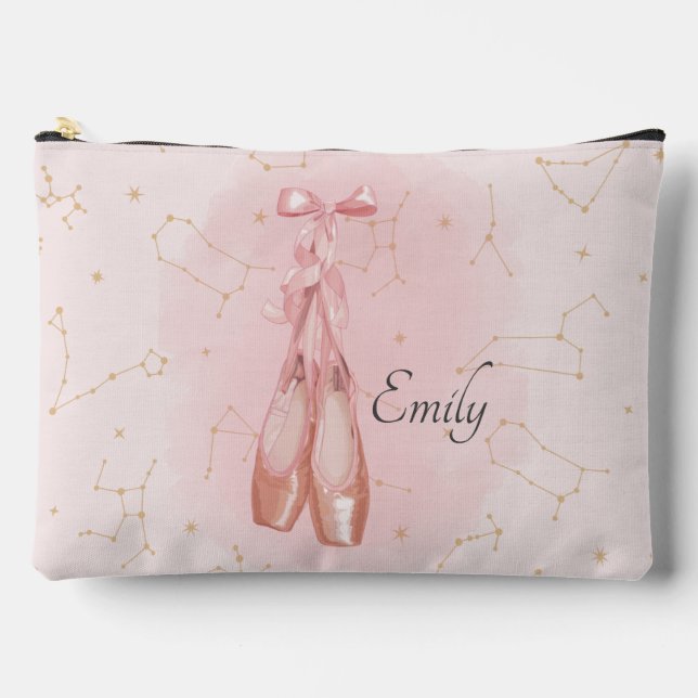 Pochette À Accessoires Aquarelle Ballerina Dancer Thème (Recto)