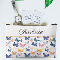 Aquarelle papillon Couleur Motif coloré Nom person