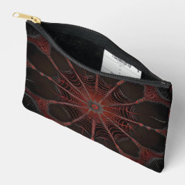 Pochette À Accessoires Araignée de Redback Fractal Art,