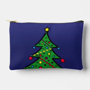 Pochette À Accessoires Arbre de Noël