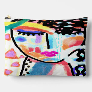 Pochette À Accessoires Art Abstrait coloré
