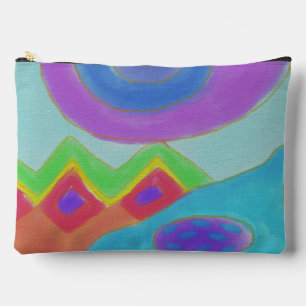 Pochette À Accessoires Art numérique Abstrait original