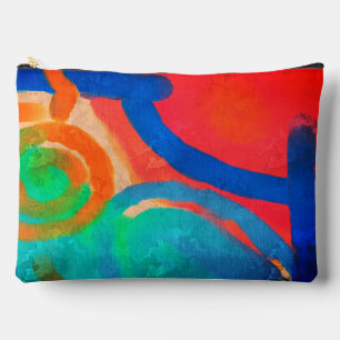 Pochette À Accessoires Art numérique Abstrait original