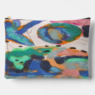 Pochette À Accessoires Art numérique Abstrait unique