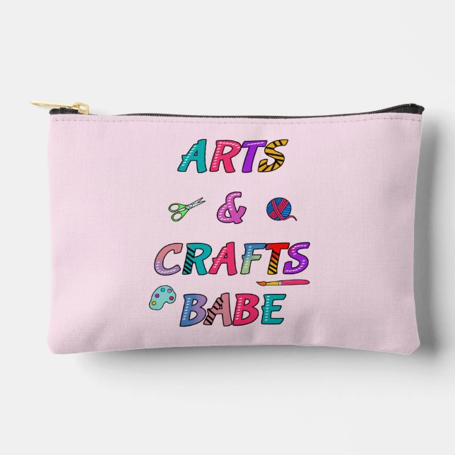 Pochette À Accessoires Arts et artisanat Babe (Recto)