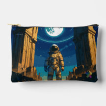 Astronaute sous la porte céleste
