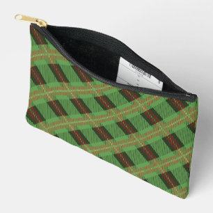 Pochette À Accessoires Beau Motif rouge et vert
