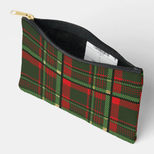 Pochette À Accessoires Beau Motif rouge et vert