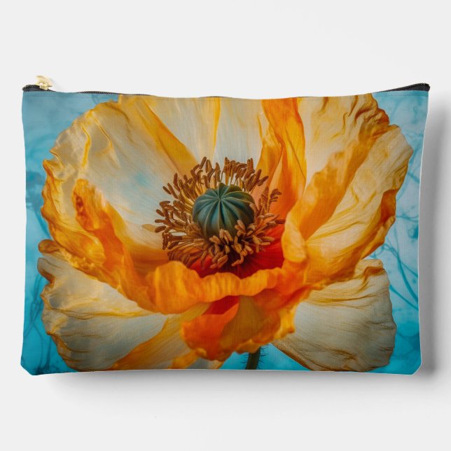 Pochette À Accessoires Beauté orange (Recto)