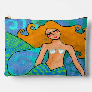 Pochette À Accessoires Belle Sirène Abstraite