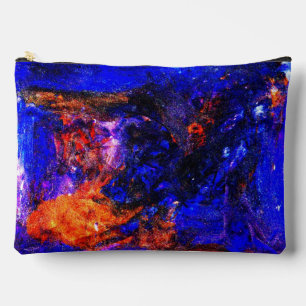 Pochette À Accessoires Bête bleue Courir le feu