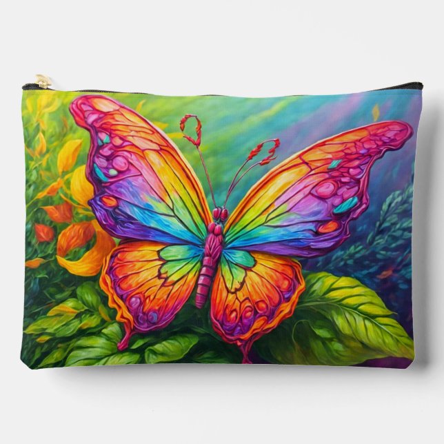 Pochette À Accessoires Beurre Artistique Vibrant (Recto)