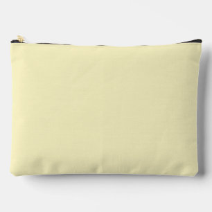 Pochette À Accessoires Beurre jaune uni