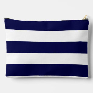 Pochette À Accessoires Bleu et blanc marine