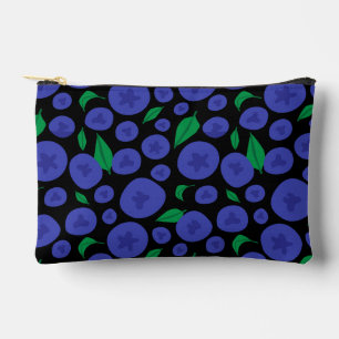 Pochette À Accessoires Blueberries Motif sans faille