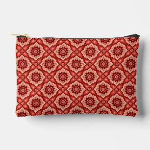 Pochette À Accessoires Boho Mandala modèle géométrique floral