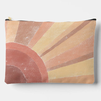 Pochette À Accessoires Boho Sunrise Zipper Pouch