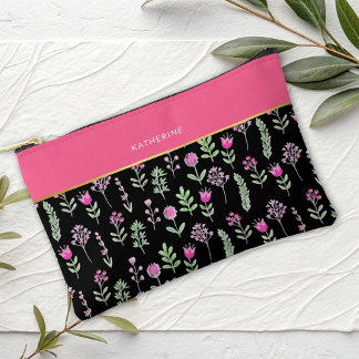 Pochette À Accessoires Boho Wildflowers Pink Girly Trendy