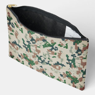 Pochette À Accessoires Bois Pixel Terre 