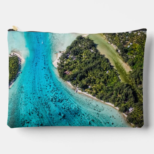 Pochette À Accessoires Bora Bora - Chemin Vers L'Océan (Recto)