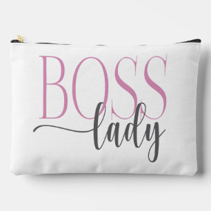 Pochette À Accessoires Boss Lady rose et gris naturel