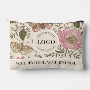 Pochette À Accessoires Botanique Floral Business Logo Société Entreprise