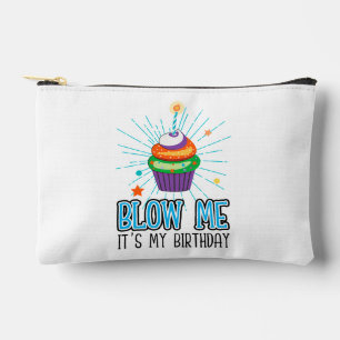 Pochette À Accessoires Bougie de Gâteau Fun Cupcake Souffle Moi C'est Mon