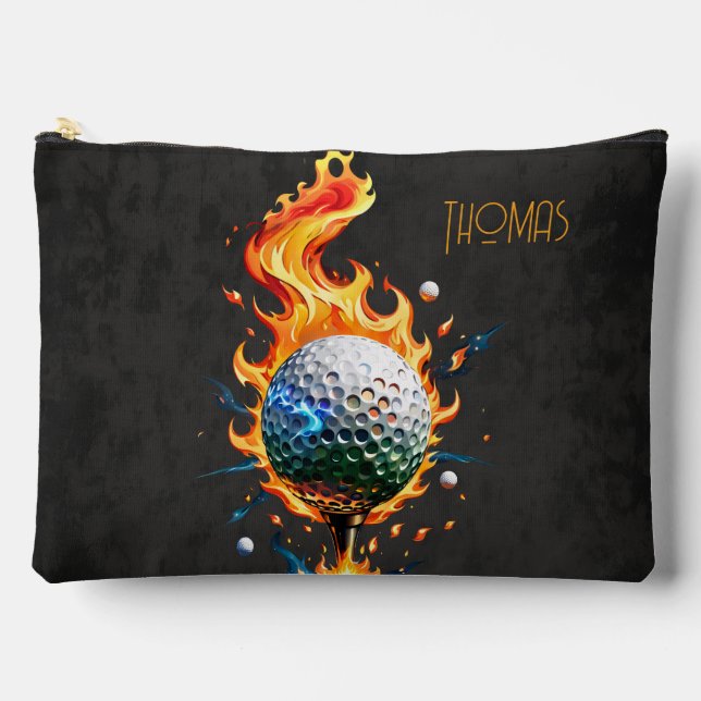 Pochette À Accessoires Boule de golf blanche (Recto)