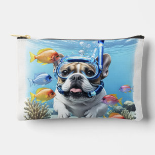 Pochette À Accessoires Bouledogue français en vacances Échanger drôle