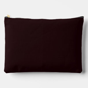 Pochette À Accessoires Bourgogne foncée   Bourgogne