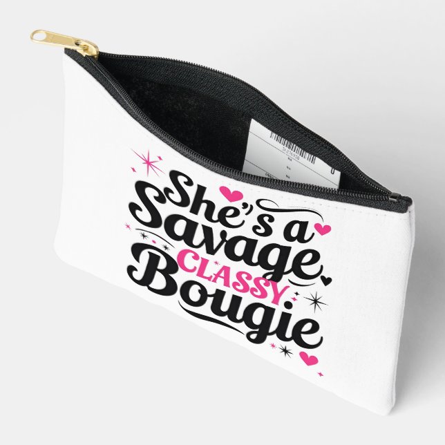 Pochette À Accessoires C’est une citation savoureuse, classique, Bougie - (Ouvrir)