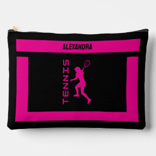Pochette À Accessoires Cadeau d'anniversaire de tennis, Joueuse de tennis