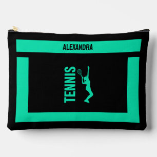 Pochette À Accessoires Cadeau d'anniversaire de tennis, Joueuse de tennis