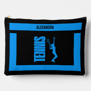Pochette À Accessoires Cadeau d'anniversaire de tennis, Joueuse de tennis